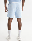 Casablanca Applique Monogram Sweatshort Blue
