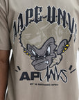 Aape Graphic Crew Beige