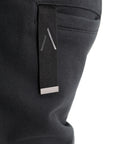 Capone Cargo Sweatpants Double Sided Pockets Black