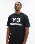 Y-3 T-Shirt NBHD Logo Black