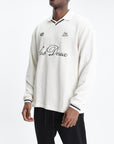 Les Deux Jersey Waffle Ls Football Ivory