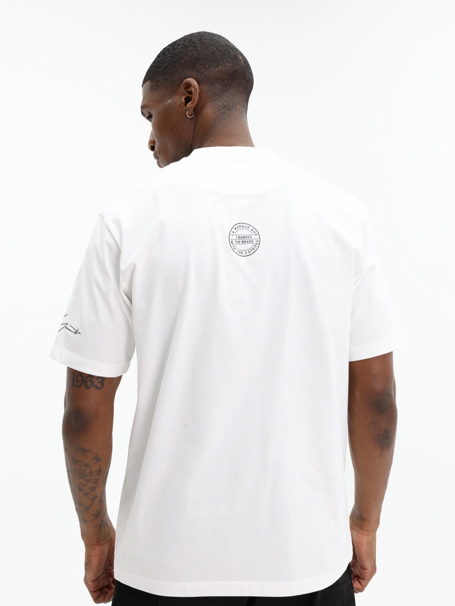 Y-3 T-Shirt NBHD Logo Cloud White - AL Capone Premium