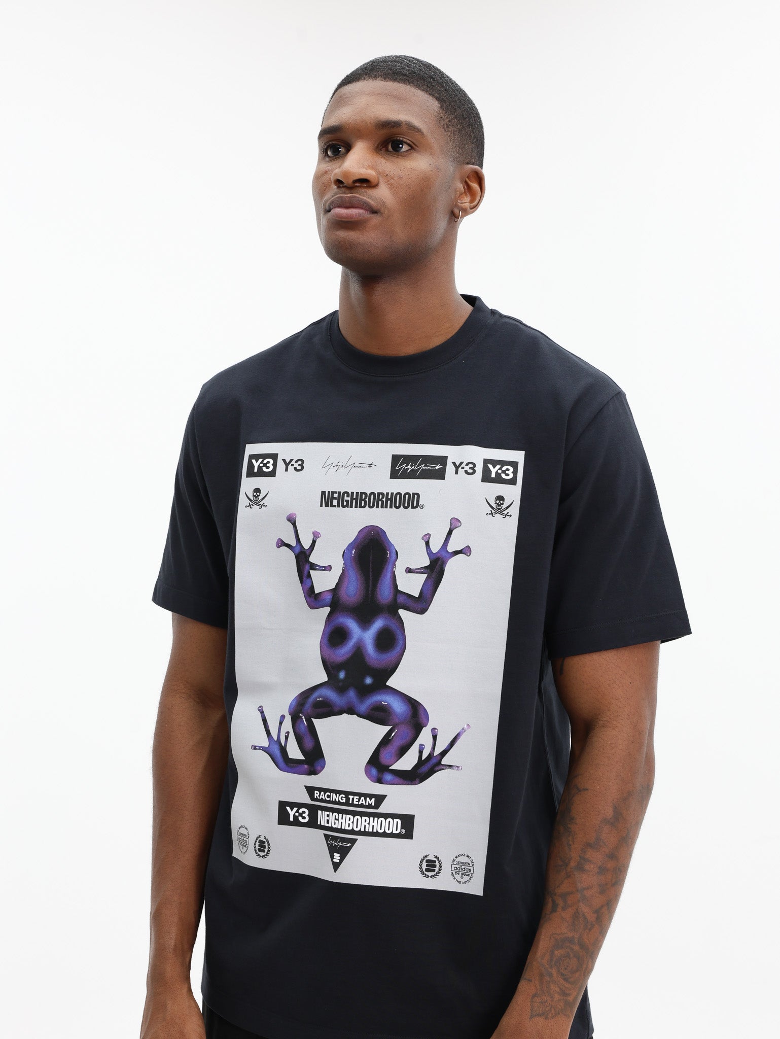 Y-3 T-Shirt NBHD GFX Frog Black - AL Capone Premium