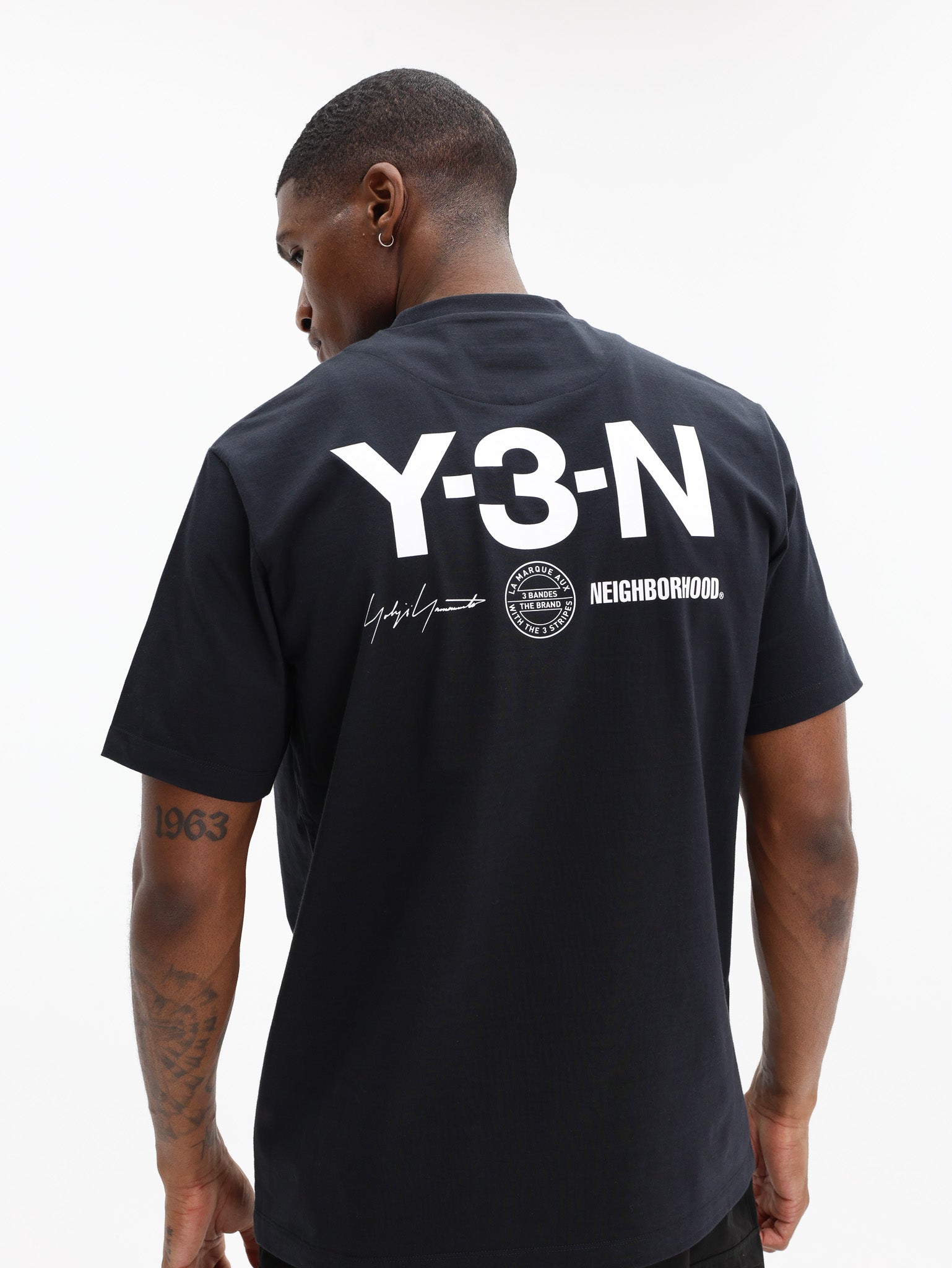 Y-3 T-Shirt NBHD GFX Frog Black - AL Capone Premium