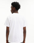 Comme Des Garcons T-Shirt Play Logo Print White