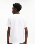 Comme Des Garcons T-Shirt Play Black Heart White