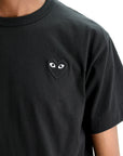 Comme Des Garcons T-Shirt Play Black Heart Black