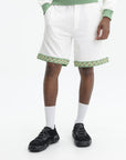 Drole Shorts Pique Brode Off White