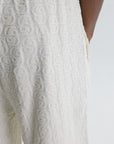 Drole Shorts Monogramme Off White