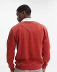 Drole Golfer Drele Col Crochet Dark Red