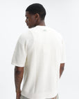 Drole T-Shirt Maille Ajouree D Miroir Off White