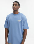 Drole T-Shirt Slogan Atlantic Blue