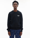 Maison Kitsune Sweatshirt Handwriting Comfort Black