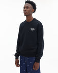 Maison Kitsune Sweatshirt Handwriting Comfort Black