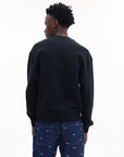 Maison Kitsune Sweatshirt Handwriting Comfort Black