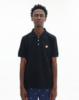 Maison Kitsune Golfer Fox Head Patch Regular Black