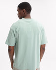 Drole T-Shirt Slogan Palmiers Water Green
