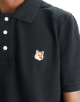Maison Kitsune Golfer Fox Head Patch Regular Black