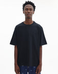 Maison Kitsune T-Shirt Embossed Profile Fox Oversize Black
