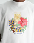 Drole T-Shirt Hibiscus Club Off White