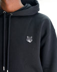 Maison Kitsune Hoodie Fox Head Patch Comfort Black