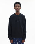 Maison Kitsune Sweatshirt Embroidery Oversize Black