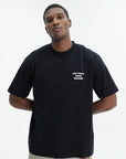 Drole T-Shirt Bold Slogan Black