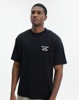 Drole T-Shirt Bold Slogan Black