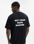 Drole T-Shirt Bold Slogan Black
