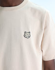 Maison Kitsune T-Shirt Bold Fox Head Patch Comfort Smoke