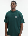 Drole T-Shirt Bold Slogan Dark Green
