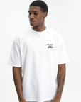 Drole T-Shirt Bold Slogan Optic White