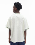 Maison Kitsune T-Shirt Embossed Profile Fox Oversize Grey