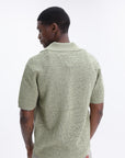 Drole Shirt Maille Dentelle Kaki