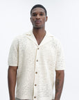 Drole Shirt Maille Dentelle Off White