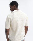 Drole Shirt Maille Dentelle Off White