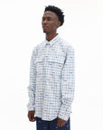 Maison Kitsune Shirt Skate Double Pocket Blue