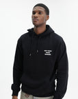 Drole Hoodie Bold Slogan Black