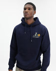 Drole Hoodie Shell Navy