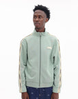 Maison Kitsune Jacket Flash Fox Zipped Green