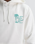 Drole Hoodie Slogan Palmier Off White