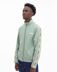 Maison Kitsune Jacket Flash Fox Zipped Green