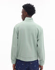 Maison Kitsune Jacket Flash Fox Zipped Green