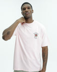 Drole T-Shirt Slogan Rose Light Pink