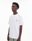 Maison Kitsune T-Shirt Speedy Fox Patch Comfort White