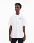 Maison Kitsune Golfer Handwriting Comfort White