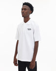 Maison Kitsune Golfer Handwriting Comfort White