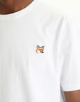 Maison Kitsune T-Shirt Fox Head Patch Regular White