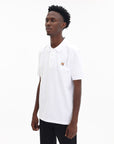 Maison Kitsune Golfer Fox Head Patch Regular White