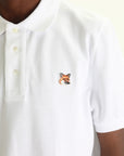 Maison Kitsune Golfer Fox Head Patch Regular White